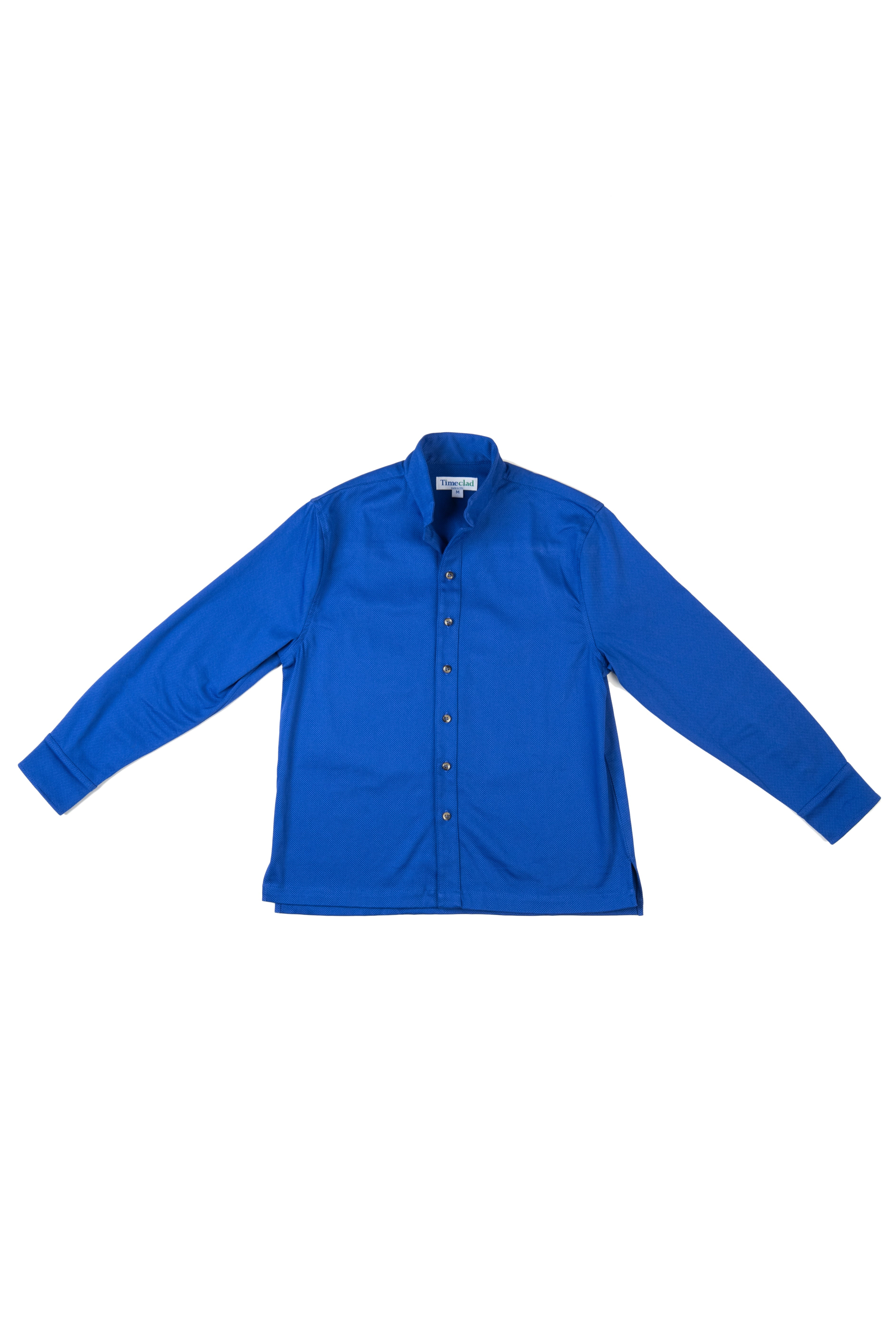 Timeclad Blue Long-Sleeve Oxford Shirt