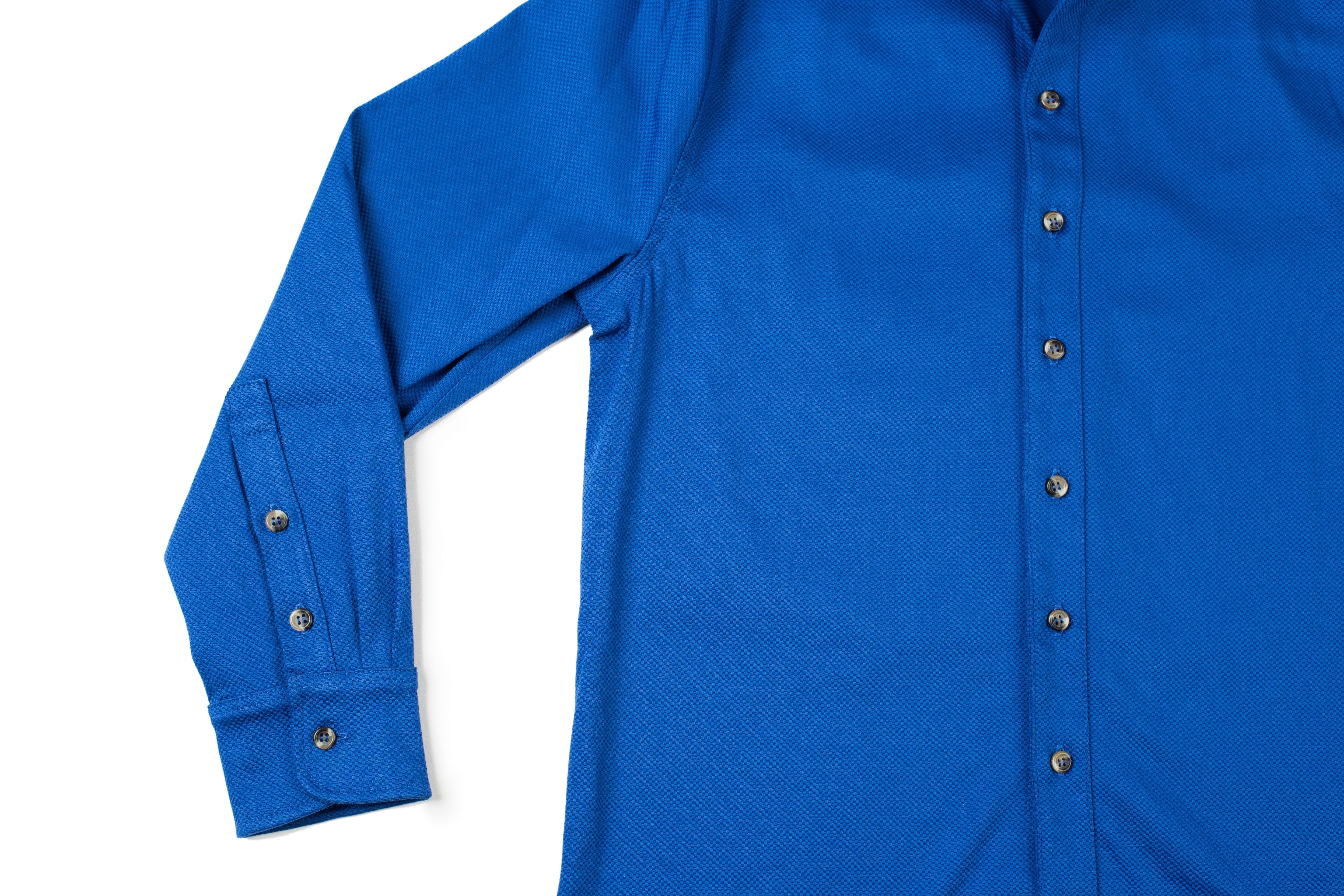 Timeclad Blue Long-Sleeve Oxford Shirt