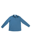 Timeclad Blue Long-Sleeve Polo Shirt